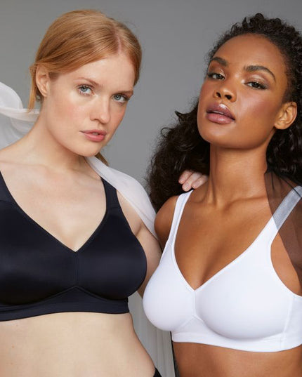 Rosa Faia Twin Soft BH gemoldet schwarz