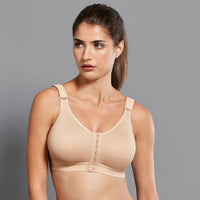 Anita Active Sport BH ohne Bügel mit Vorderverschluss Frontline open desert