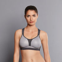 Anita Active DYNAMIX STAR - Sport-BH mit X-Back, Maximum Support heather grey