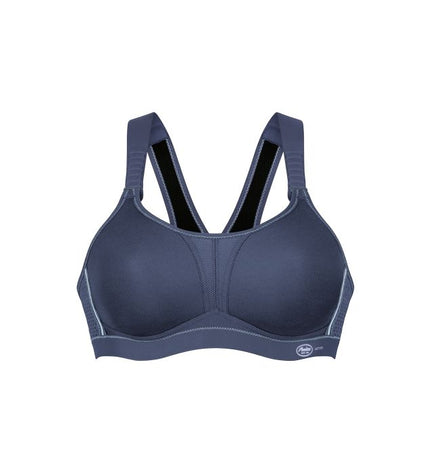 Anita Active DYNAMIX STAR - Sport-BH mit X-Back, Maximum Support blue iris