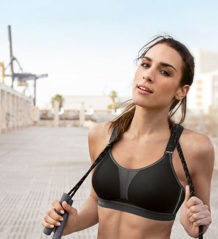 Anita Active DYNAMIX STAR - Sport-BH mit X-Back, Maximum Support schwarz/anthrazit