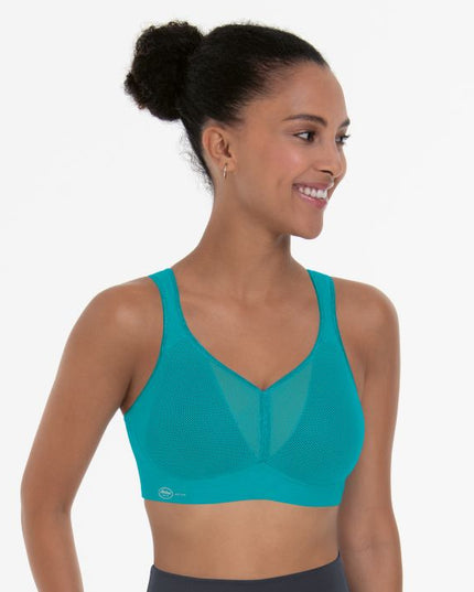 Anita Active Sport BH AIR CONTROL DELTAPAD peacock