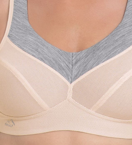 Anita active PanAlp™ Merinowolle Sport-BH  smart rose/melange