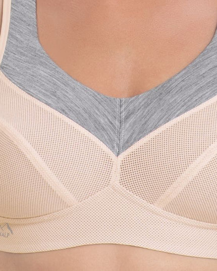Anita active PanAlp™ Merinowolle Sport-BH  smart rose/melange