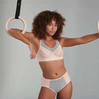 Anita active PanAlp™ Merinowolle Sport-BH  smart rose/melange