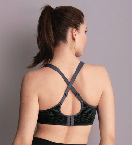 Anita Active PERFORMANCE WIREX – Sport-BH mit Bügel schwarz/anthrazit