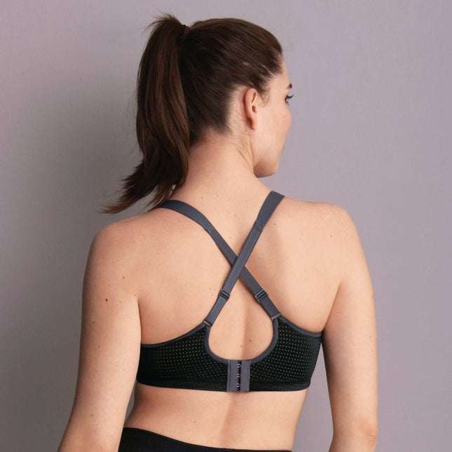 Anita Active PERFORMANCE WIREX – Sport-BH mit Bügel schwarz/anthrazit