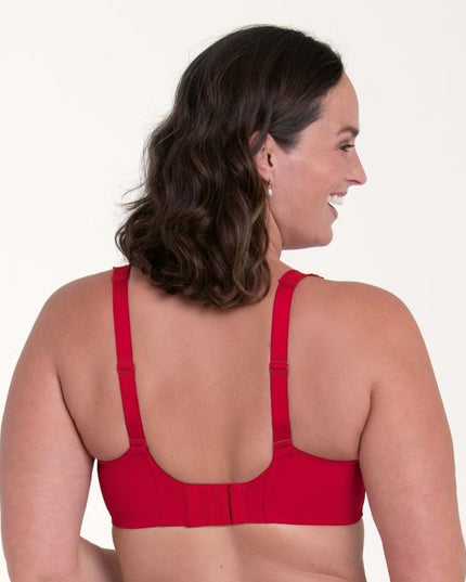 Rosa Faia Selma Bügel BH Big-Cup rot