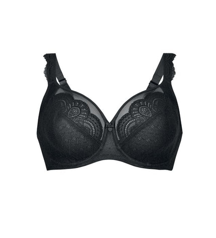 Rosa Faia Selma Bügel BH Big-Cup schwarz