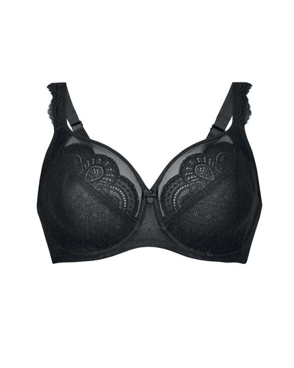 Rosa Faia Selma Bügel BH Big-Cup schwarz