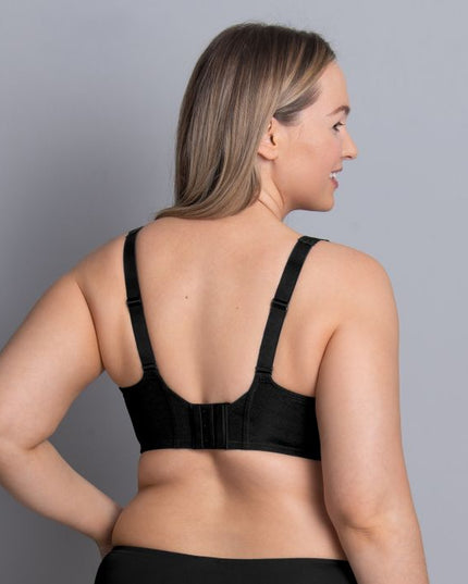 Rosa Faia Selma Bügel BH Big-Cup schwarz