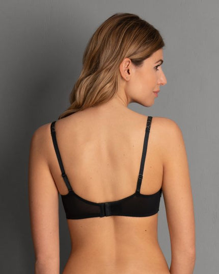 Rosa Faia Bügel BH Fleur schwarz