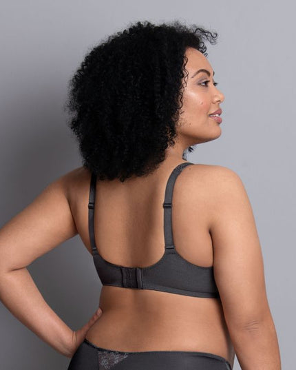 Rosa Faia Bügel BH Fleur anthrazit