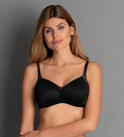 Rosa Faia Fleur Schalen BH ohne Bügel schwarz