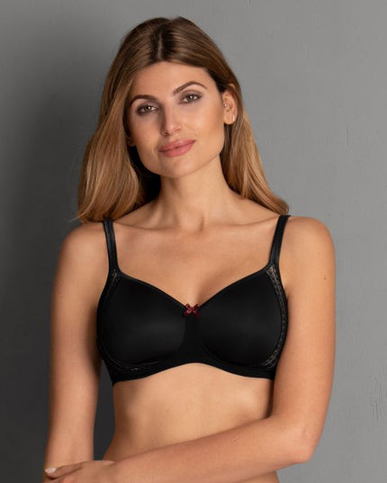 Rosa Faia Fleur Schalen BH ohne Bügel schwarz