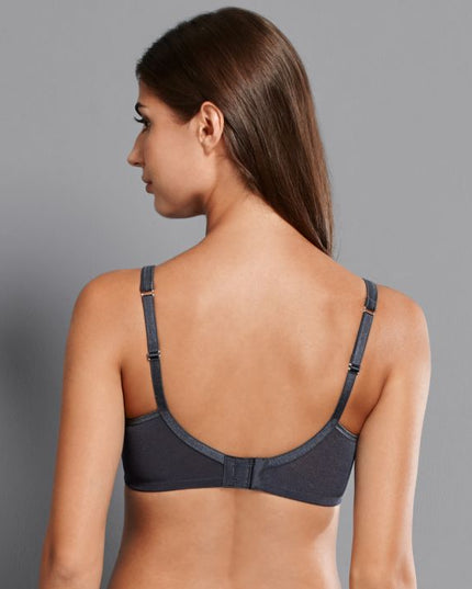 Rosa Faia Fleur Schalen BH ohne Bügel anthrazit