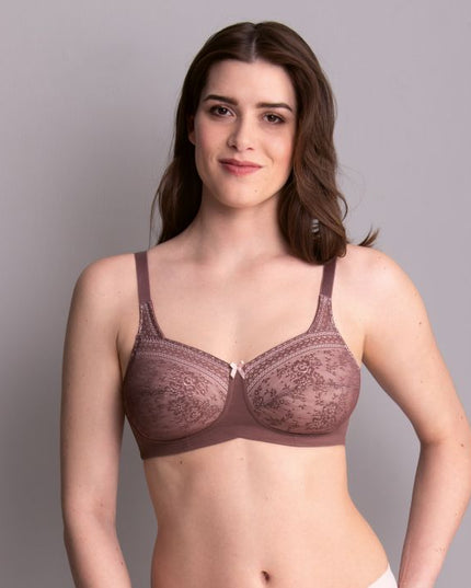 Anita Care Fleur Prothesen-BH ohne Bügel ungefüttert berry