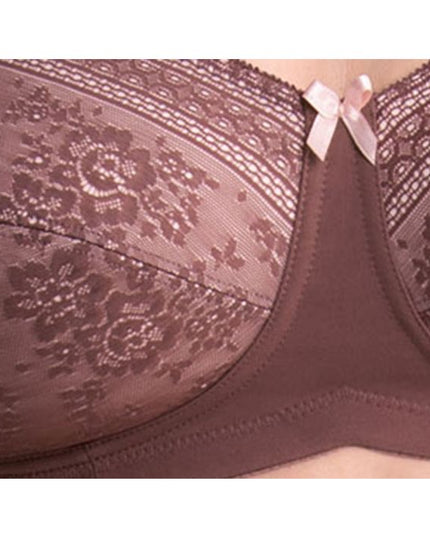 Anita Care Fleur Prothesen-BH ohne Bügel ungefüttert berry