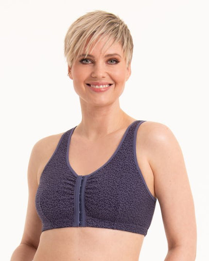 Anita Care Hazel Prothesen-BH ohne Bügel mit Vorderverschluss steel grey