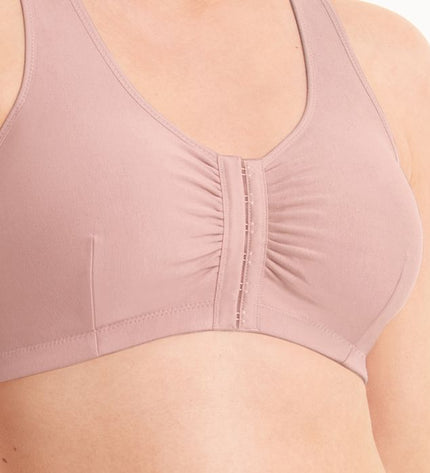 Anita Care Hazel Prothesen-BH ohne Bügel mit Vorderverschluss rosewood