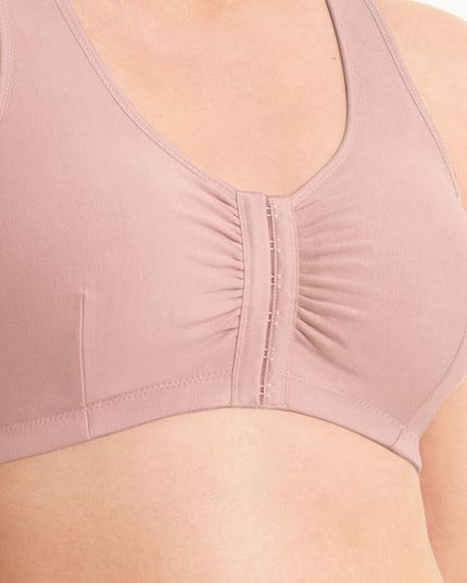 Anita Care Hazel Prothesen-BH ohne Bügel mit Vorderverschluss rosewood