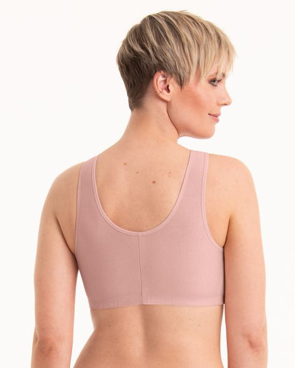 Anita Care Hazel Prothesen-BH ohne Bügel mit Vorderverschluss rosewood