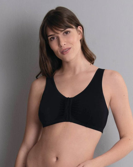 Anita Care Hazel Prothesen-BH ohne Bügel mit Vorderverschluss schwarz