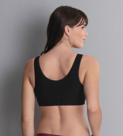 Anita Care Hazel Prothesen-BH ohne Bügel mit Vorderverschluss schwarz