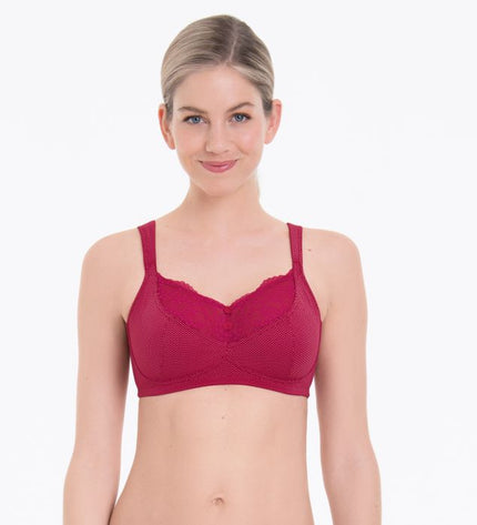 Anita Care Orely Prothesen-BH ohne Bügel cherry red