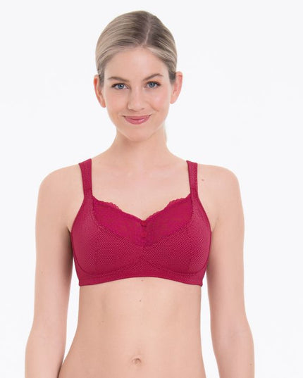 Anita Care Orely Prothesen-BH ohne Bügel cherry red