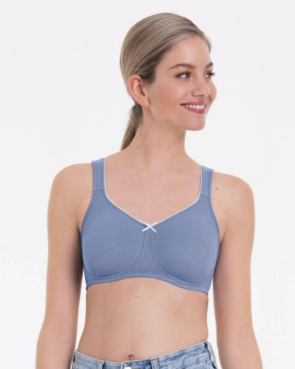 Anita Leni Spezial BH ohne Bügel gemoldet medium blue