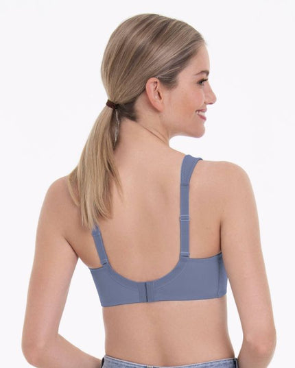 Anita Leni Spezial BH ohne Bügel gemoldet medium blue