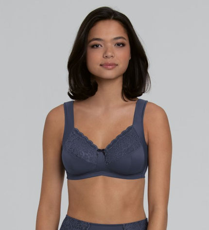 Anita Havanna Entlastungs-BH ohne Bügel shadow blue