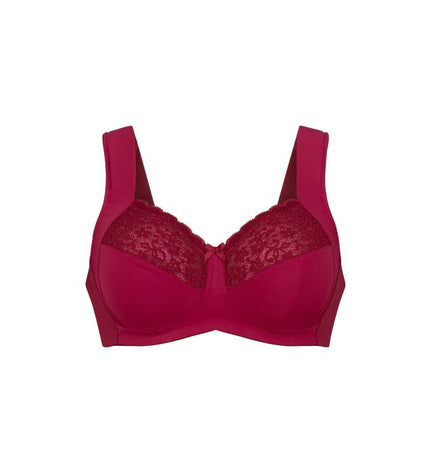 Anita Havanna Entlastungs-BH ohne Bügel dark red
