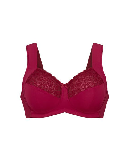 Anita Havanna Entlastungs-BH ohne Bügel dark red