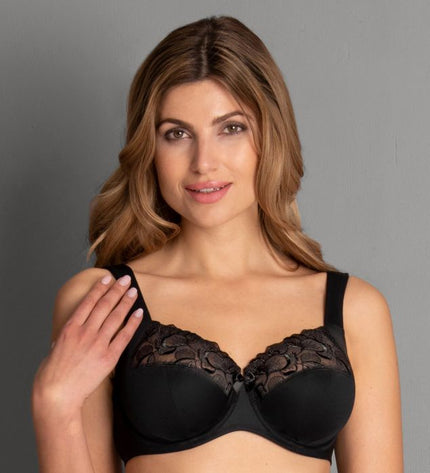 Rosa Faia Lucia Komfort BH mit Bügel schwarz