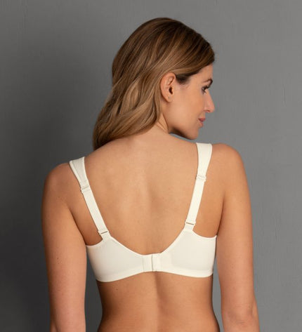 Reggiseno comfort senza ferretto Rosa Faia Lucia, colore crystal.