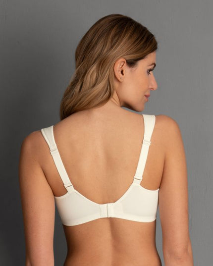 Reggiseno comfort senza ferretto Rosa Faia Lucia, colore crystal.