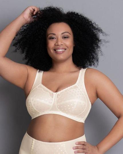 Anita Airita Komfort BH ohne Bügel mit Spitze crystal