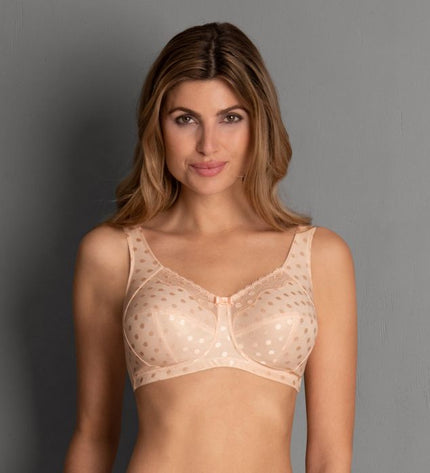 Anita Airita Komfort BH ohne Bügel mit Spitze light powder