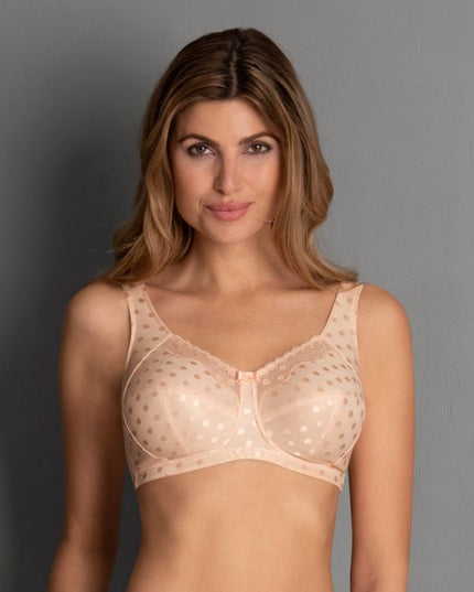 Anita Airita Komfort BH ohne Bügel mit Spitze light powder