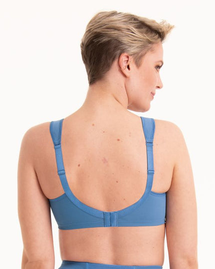 Reggiseno Anita Comfort senza ferretto, modellato, Clara, blu cielo.