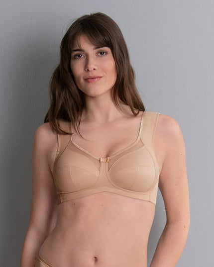 Reggiseno di sostegno senza ferretto Anita Clara, colore sabbia.