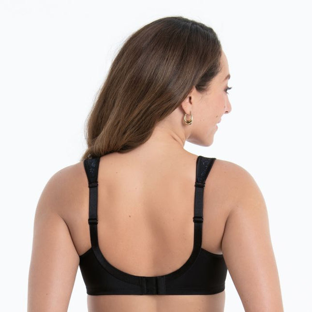 Reggiseno Anita Comfort senza ferretto, modello Clara Art, nero.