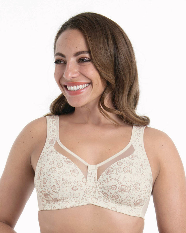 Reggiseno Anita Comfort senza ferretto, modello Clara Art, rosa chiaro.
