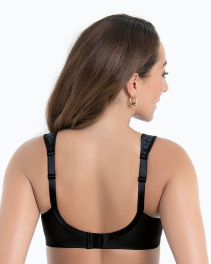 Anita Clara Art Komfort BH ohne Bügel gemoldet schwarz / anthrazit