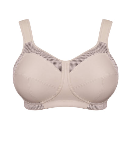 Ulla Sport BH ohne Bügel Kate biskuit