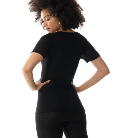 Mey T-Shirt mit Spitze Wool Love