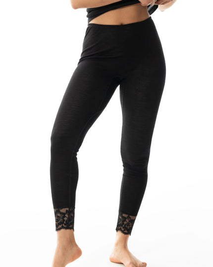 Mey Leggings mit Spitze Wool Love