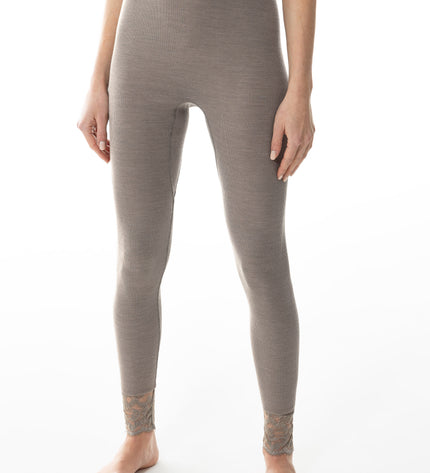 Mey Leggings mit Spitze Wool Love